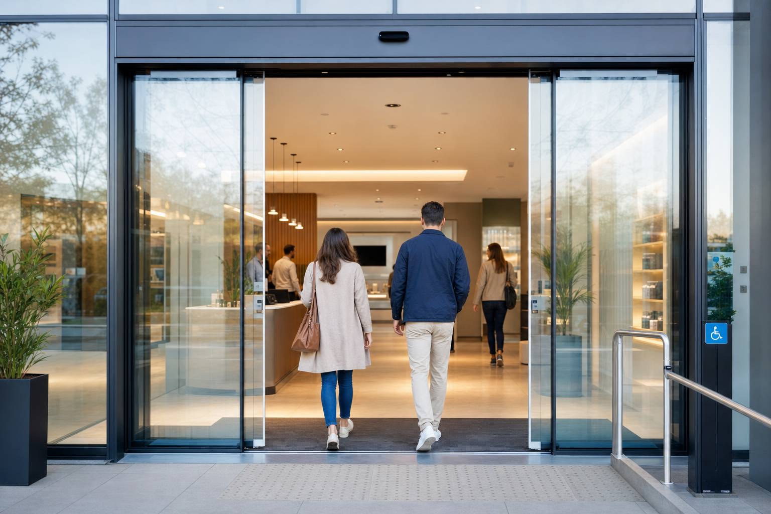 Automatización de accesos en negocios: cuándo compensa invertir en puertas automáticas