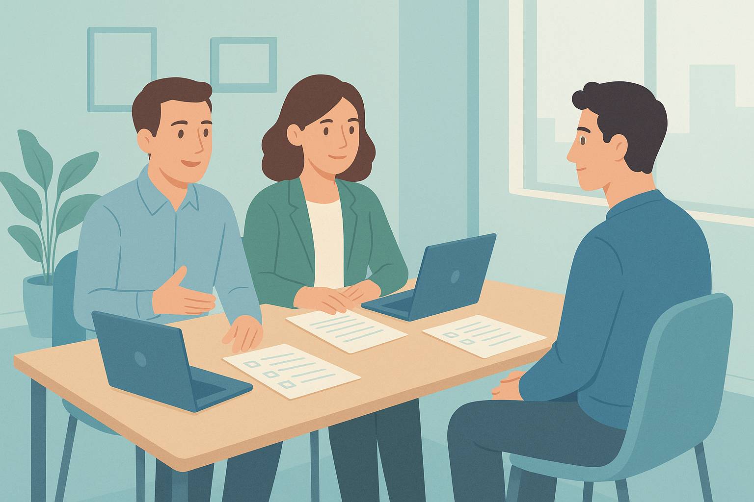 Cómo hacer entrevistas estructuradas en equipos pequeños