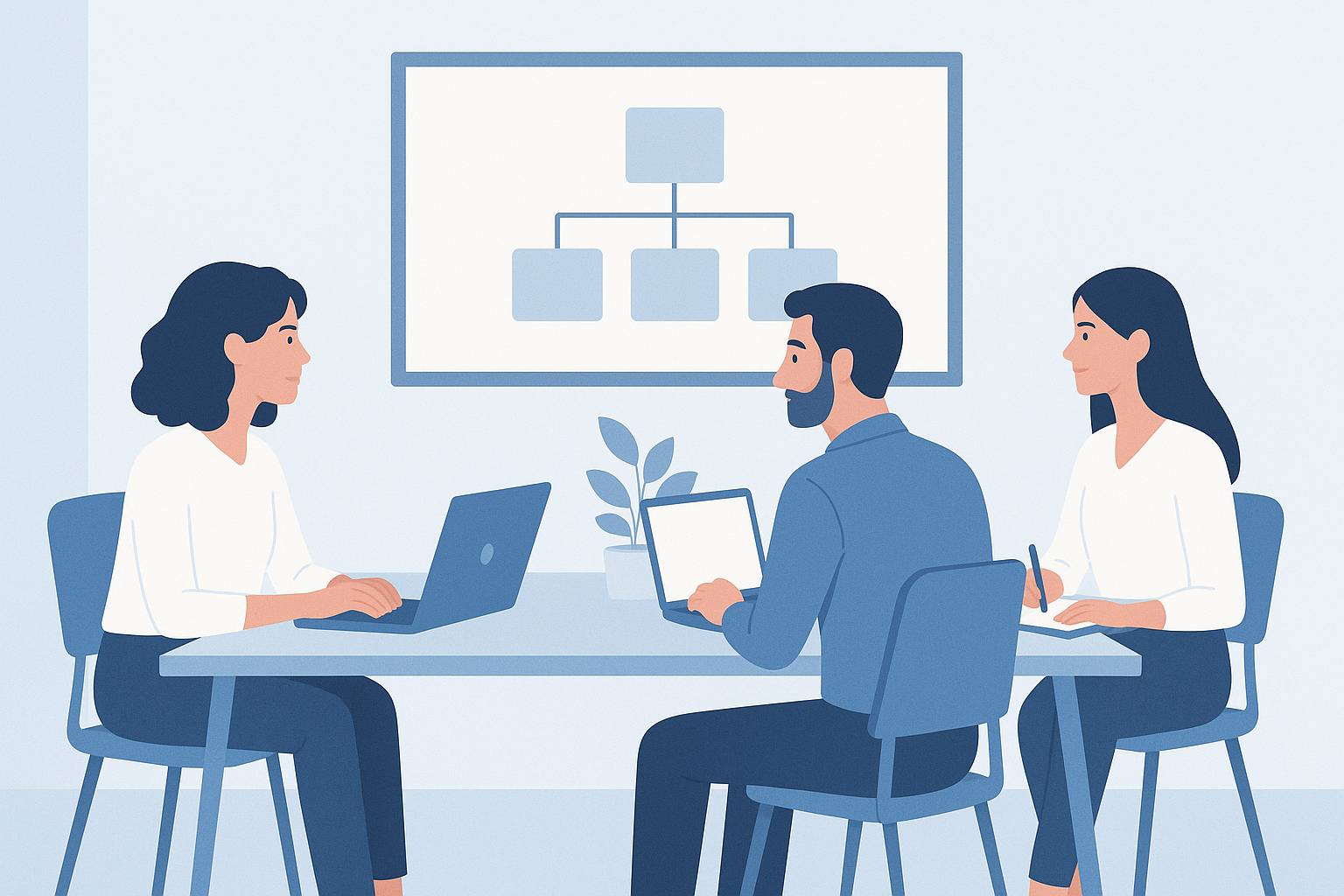 Cómo hacer un organigrama útil en una microempresa