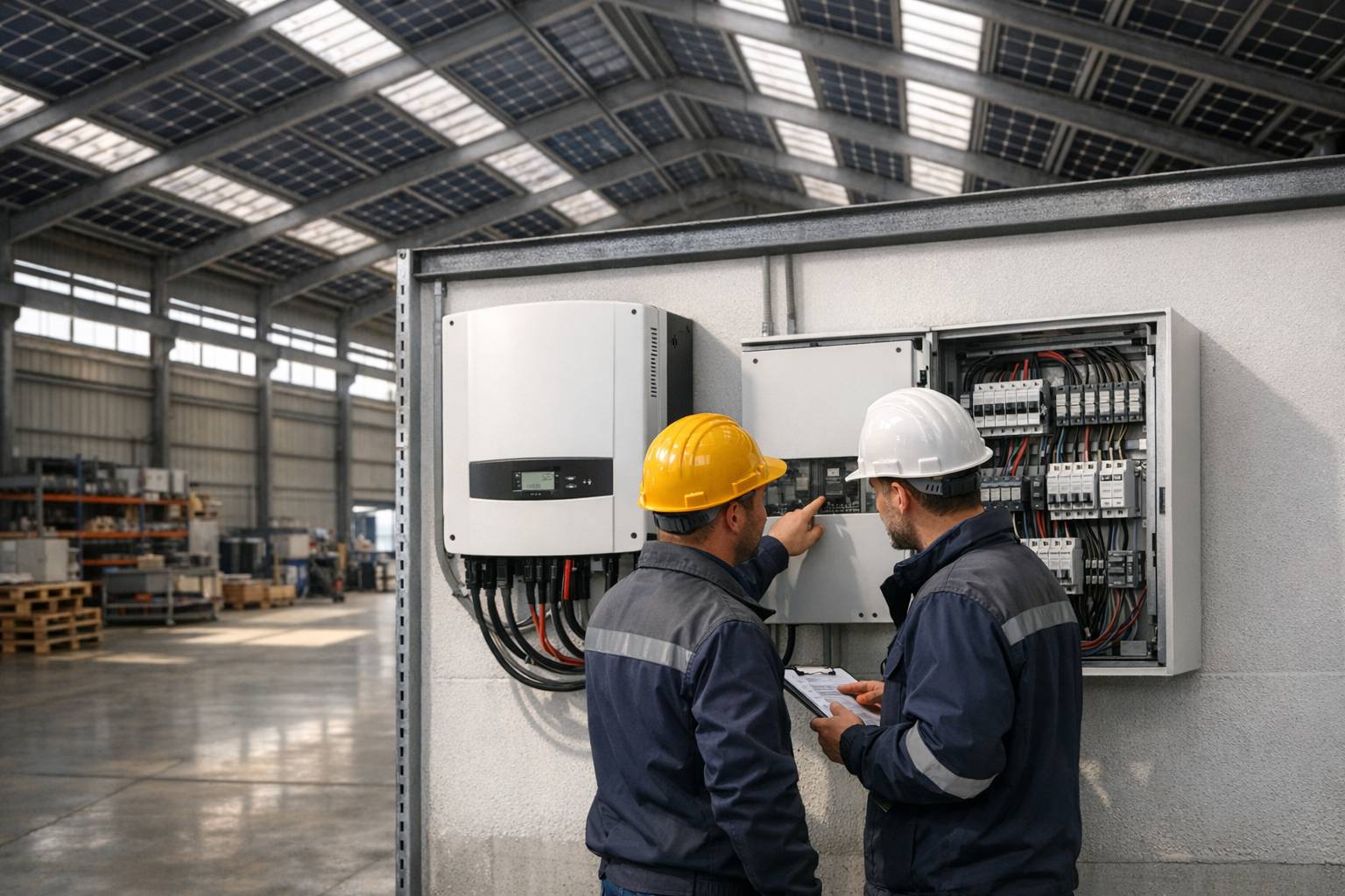 Energía solar en naves industriales y talleres: checklist de viabilidad y pasos de instalación