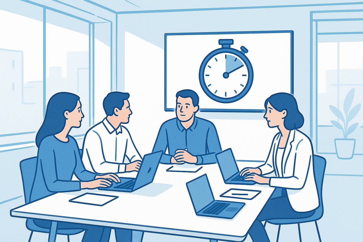 Reglas simples para reuniones cortas y útiles